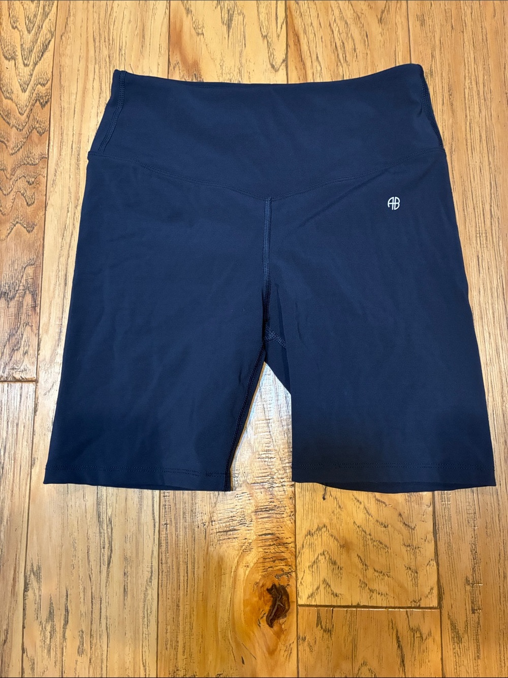 Anine Bing Navy Athletic Shorts